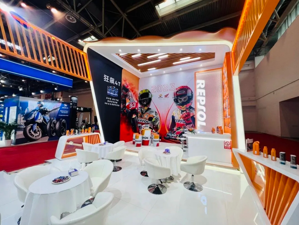 Repsol閃亮登陸2023北京國際摩托車展覽會，摩油全明星陣容火爆全場！